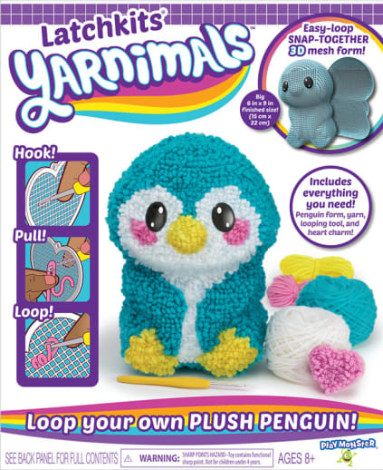 Latchkits Yarnimals - Penguin