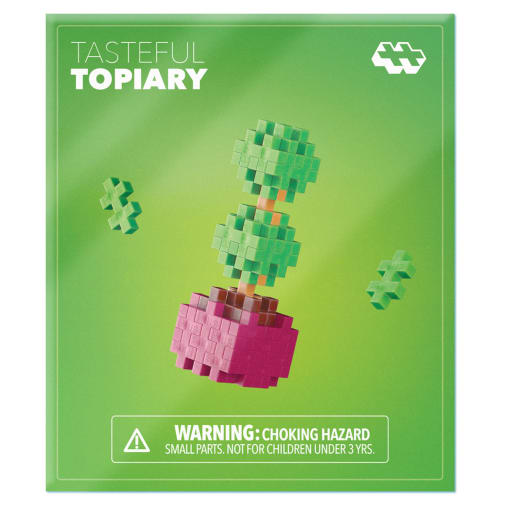 Plus-Plus Tasteful Topiary - Playful Plant Packet