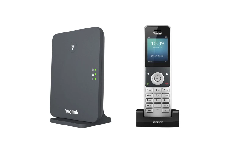 Yealink W76P DECT IP Phone System Handset & Base Lifetime Warranty