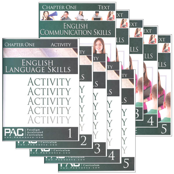 English Grammar Skills Text & Activities Package (Chapters 1-5)