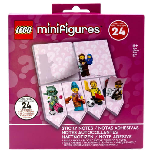 LEGO Minifigures Sticky Notes Series 24