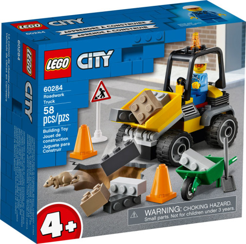 LEGO City Great Roadwork Truck (60284)