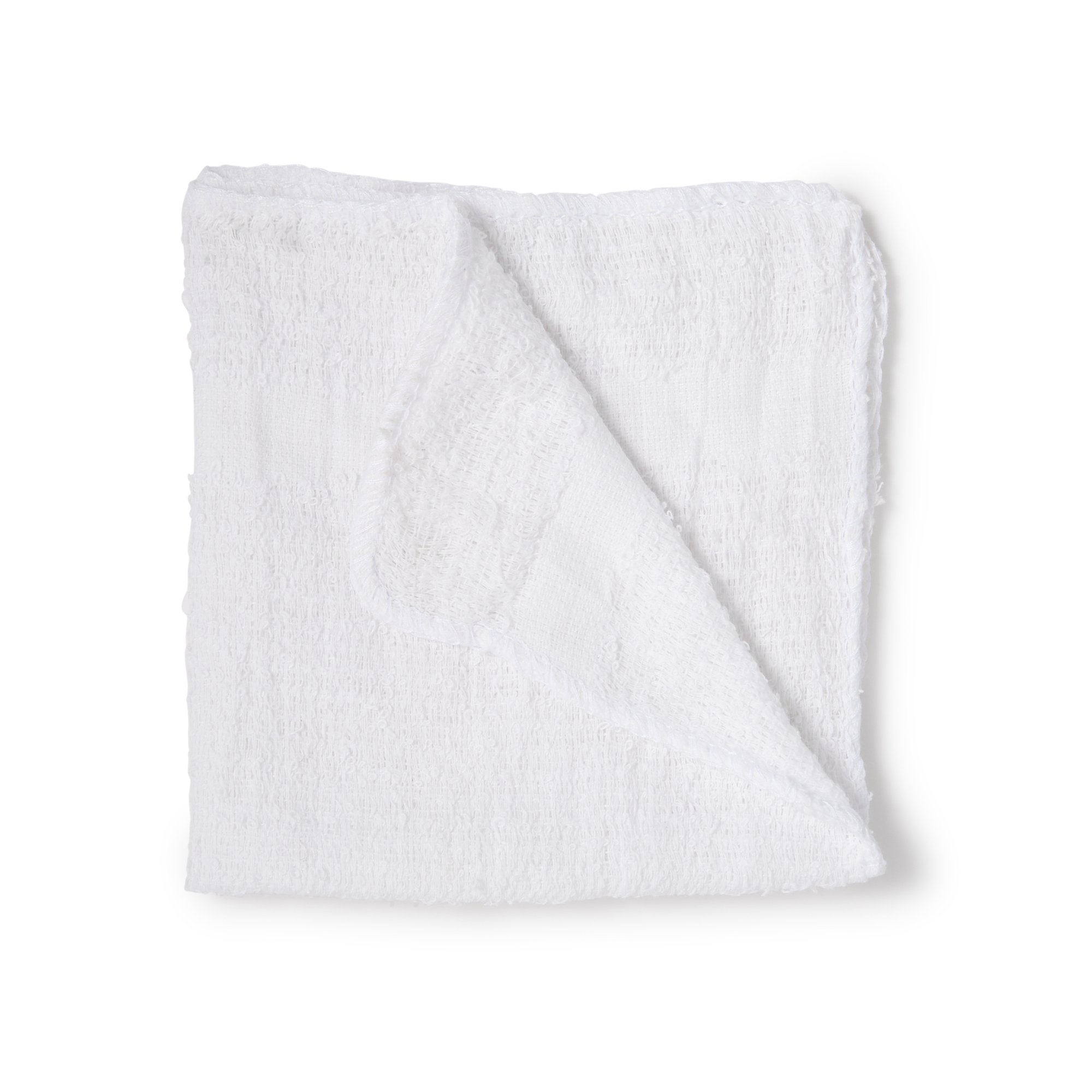 Washcloth 12 X 12 Inch White Reusable MK 496267