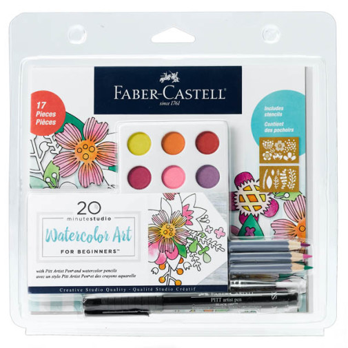 Faber-Castell How to Rainbow Watercolor Pencils Starter Set