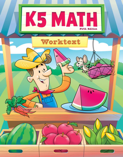 BJU Press Math K5 Student Worktext 5th Edition