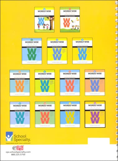Wordly Wise 3000 Book 12 Teacher Resource Book, 4th Edition