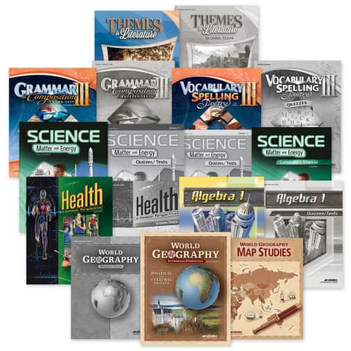 Abeka Grade 9 Homeschool Student Kit - Revised