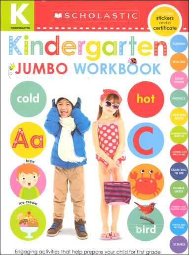 Jumbo Workbook: Kindergarten (Scholastic Early Learners)