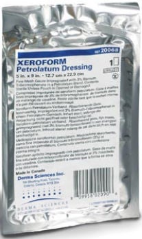 Xeroform Petrolatum Impregnated Dressing, 1 x 8 Inch MK 328419