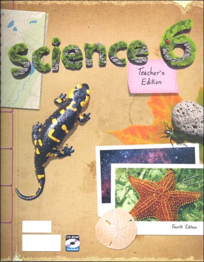 BJU Press Science 6 Teacher Book & CD 4th Edition