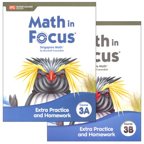 Math in Focus 2020 Extra Practice and Homework Collection Course 3A/3B