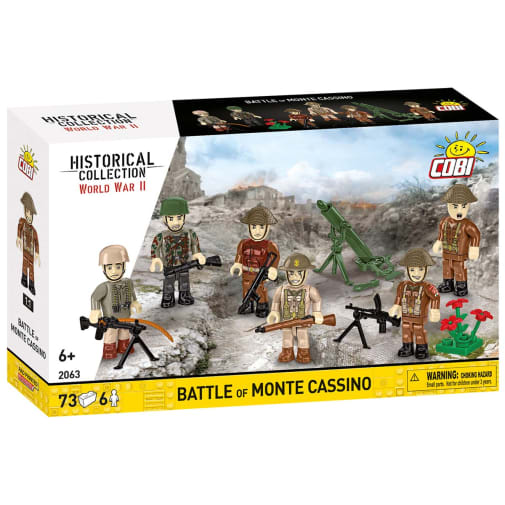 Battle of Monte Cassino - 73 pieces (World War II Historical Collection)