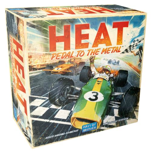 Heat: Pedal to the Metal Car Racing Board Game | Days of Wonder