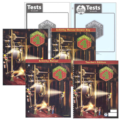 BJU Press Science 4 Home School Kit 4th Edition (updated)