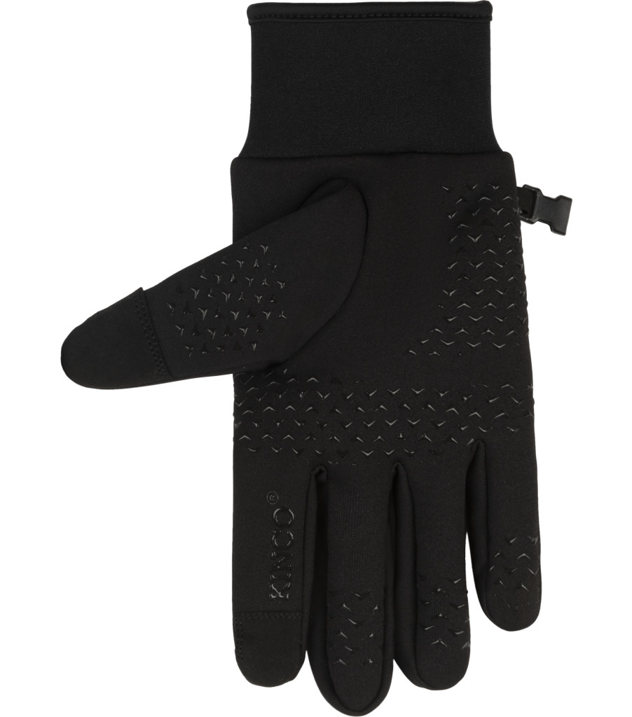 Lightweight Softstretch Fleece, Black, large image number 1