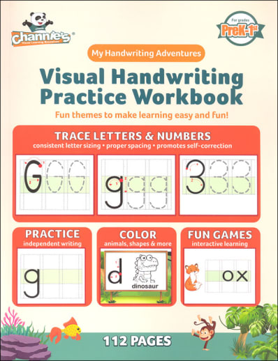 My Handwriting Adventure - Visual Handwriting Practice Workbook