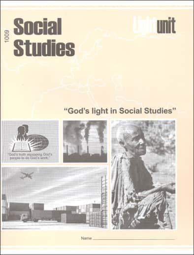 Christian Light Social Studies 1009 LightUnit