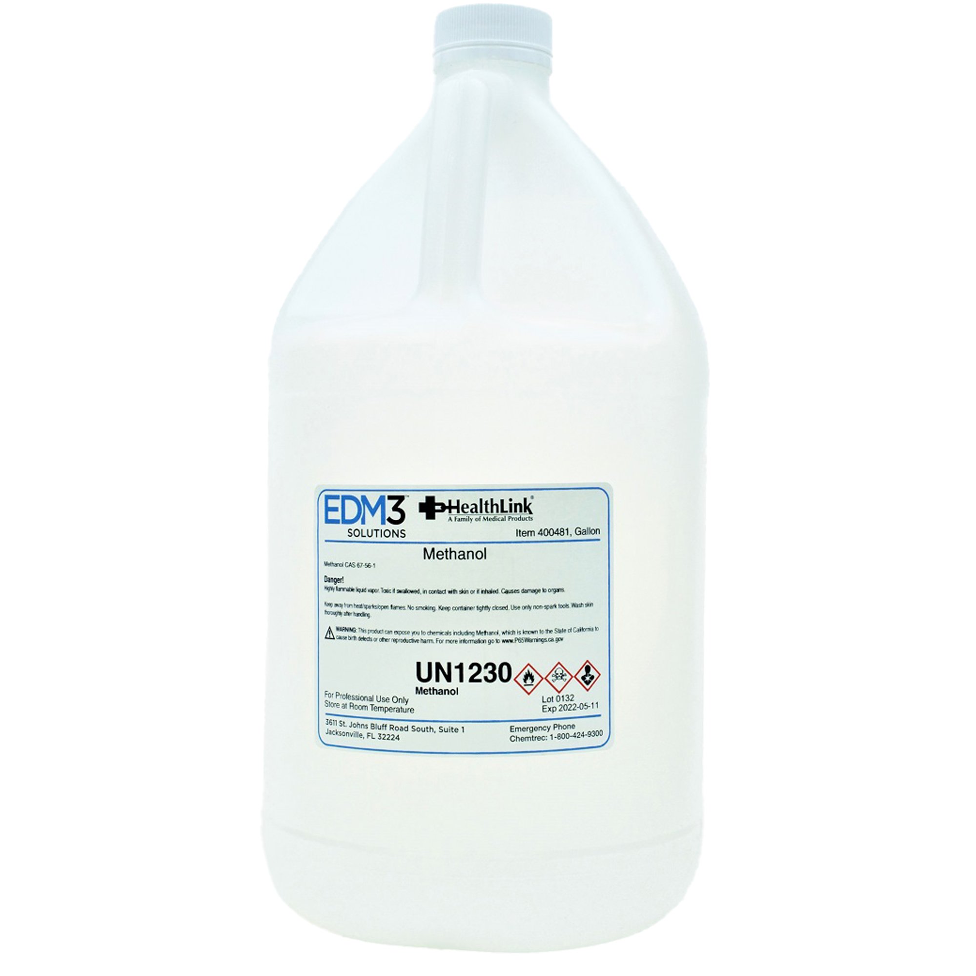 Chemistry Reagent Methanol 100% 1 gal. MK 446704