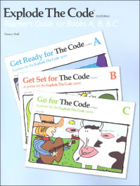 Explode the Code Teacher’s Guide Books A, B, C | 2nd Edition