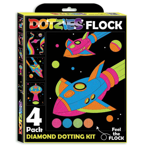 Dotzies Flock: Neon Gems - Space