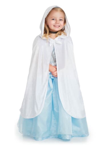 Little Adventures White Cloal, Size L/XL (Ages 5-9)