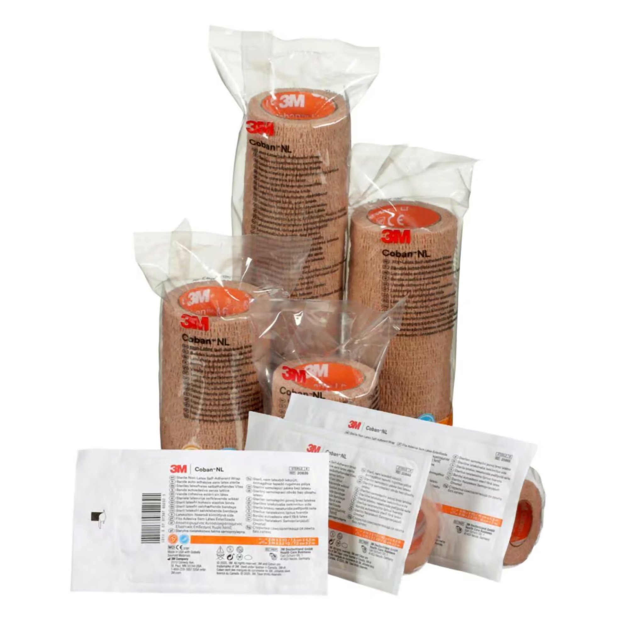 3M Coban Self-Adherent Closure Cohesive Bandage, 1 Inch x 5 Yard MK 1211280
