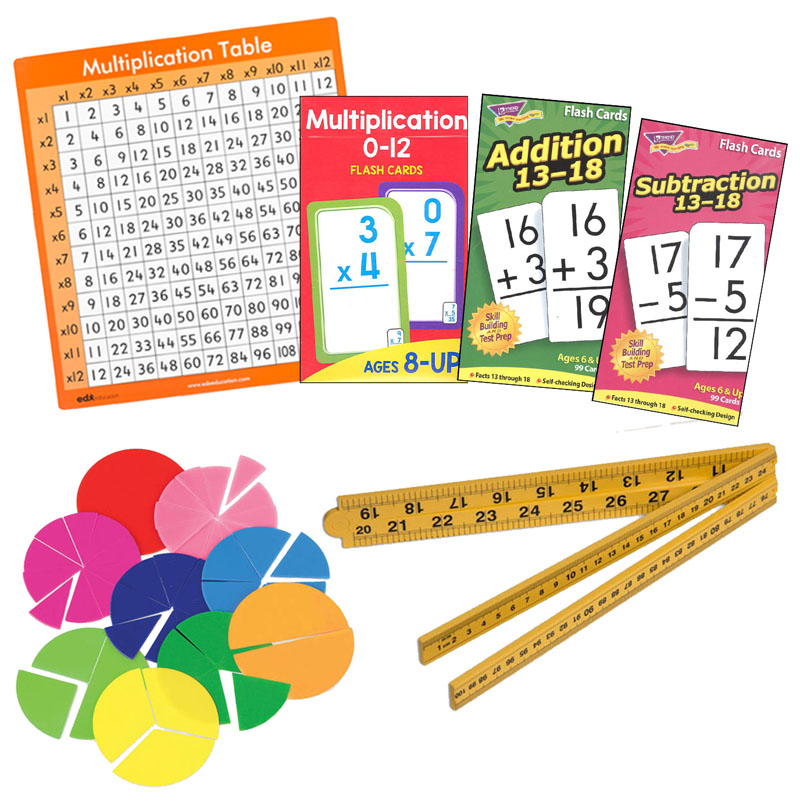 TCKI Academy 2nd Grade Add-On Math Kit