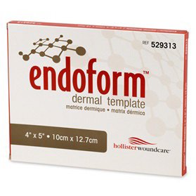Endoform Natural Dermal Template Fenestrated Collagen Dressing, 4 x 5 Inch MK 833940