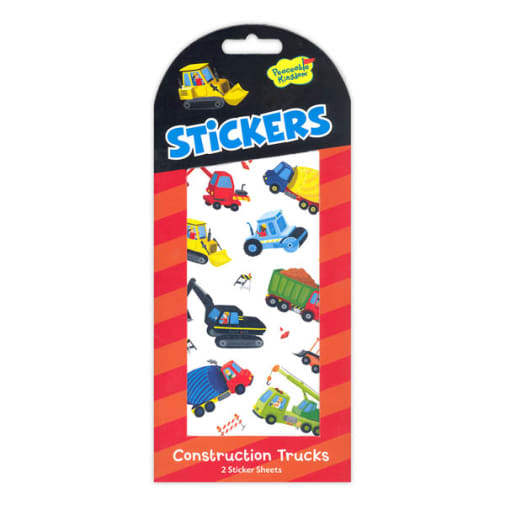 Construction Truck Stickers