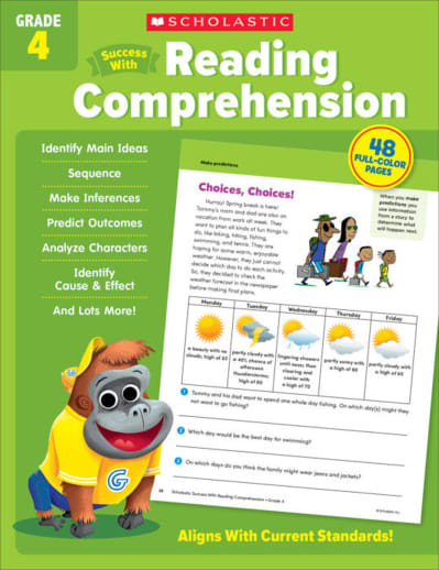 Reading Comprehension Gr 4 (Scholastic Success With)