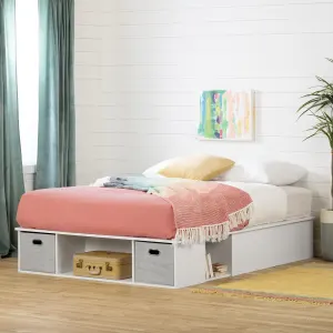 Storage Bed With Baskets