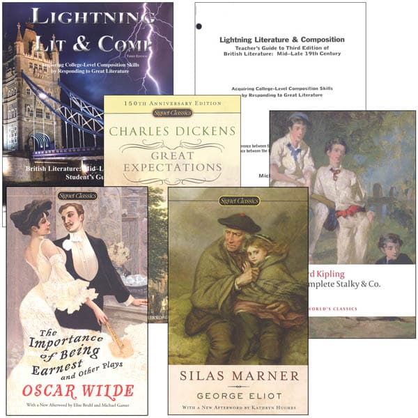 Lightning Literature & Composition British Mid to Late 19th Century Package