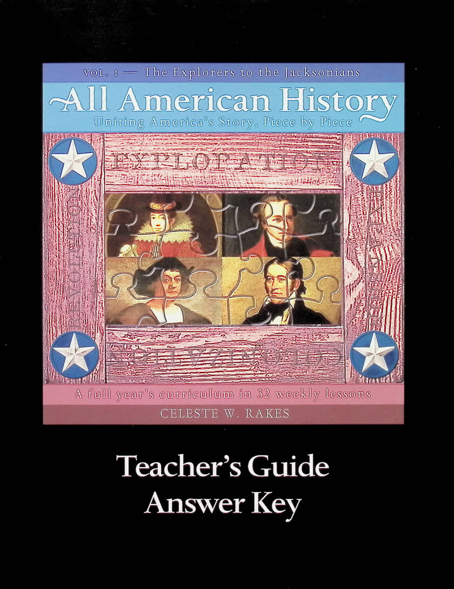 All American History, Vol. 1: The Explorers to the Jacksonians, Teacher