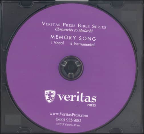 Veritas Bible Chronicles through Malachi Memory Song CD