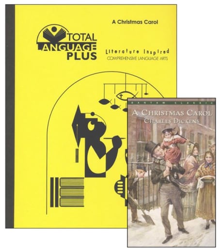 A Christmas Carol: Total Language Plus Study Guide and Book