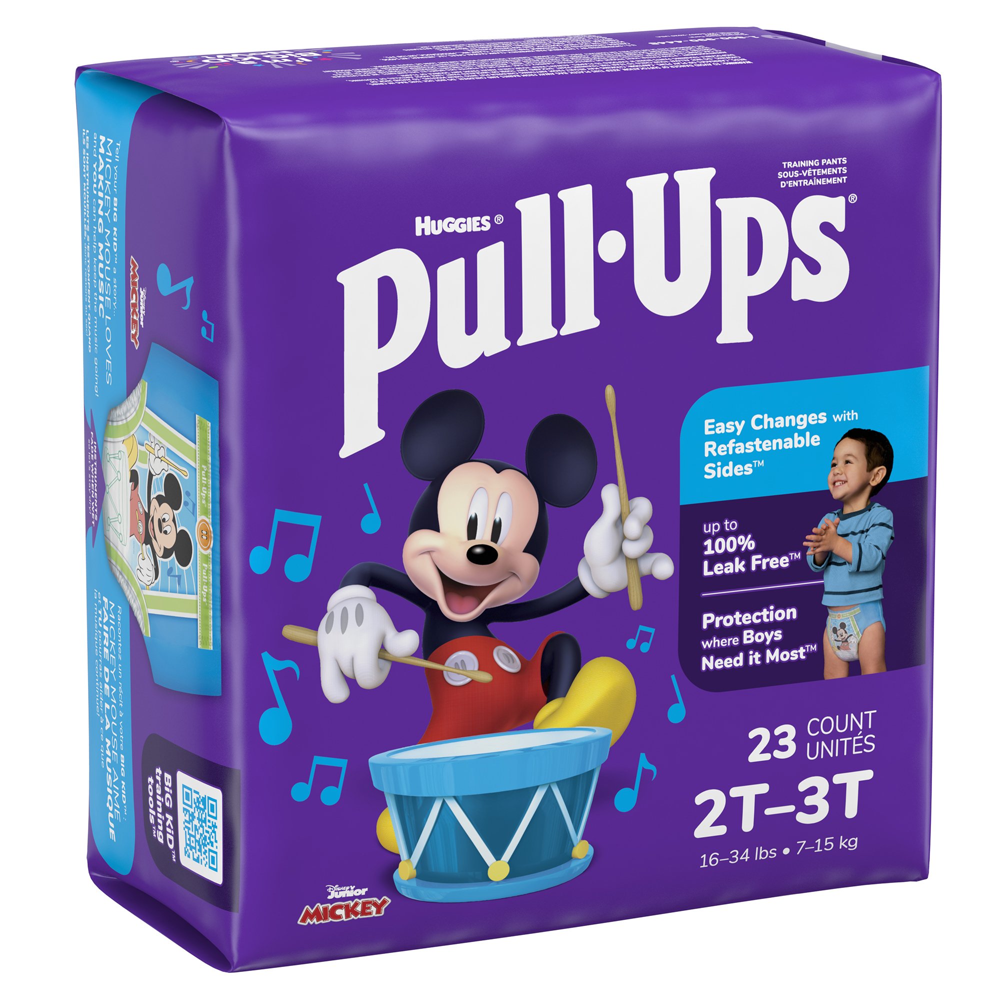 Pull-Ups Learning Designs for Boys Training Pants, 2T to 3T MK 1160316