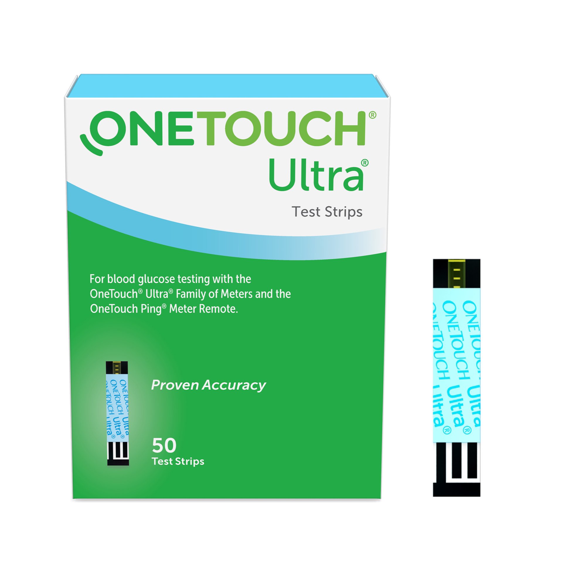 OneTouch Ultra Blue Blood Glucose Test Strip MK 850708