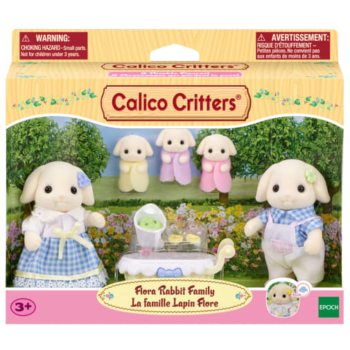 Flora Rabbit Family (Calico Critters)