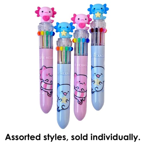 Axolotl 10 Colors Ballpen (assorted style)