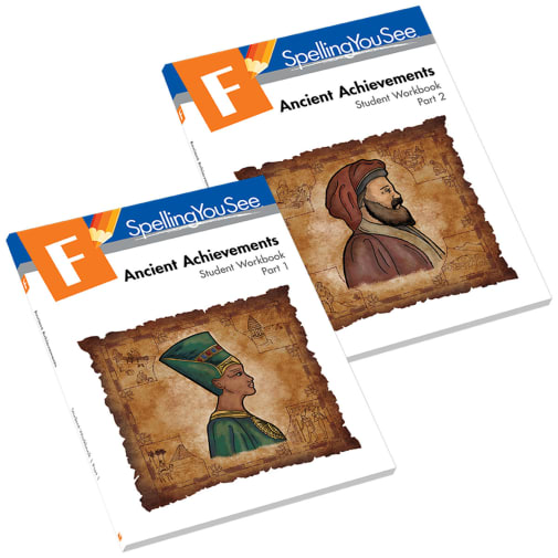 Spelling You See Level F: Ancient Achievements Student Workbooks (Revised Edition)