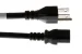 AC Power Cord, 5-15P to C13, 14 AWG, 25ft, Black