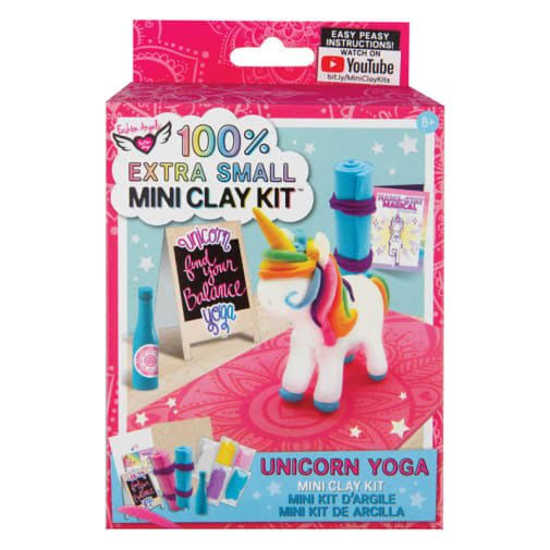 100% Extra Small Mini Clay Kit - Unicorn Yoga