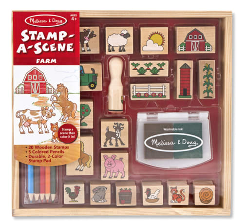 Melissa & Doug Stamp-a-Scene Farm