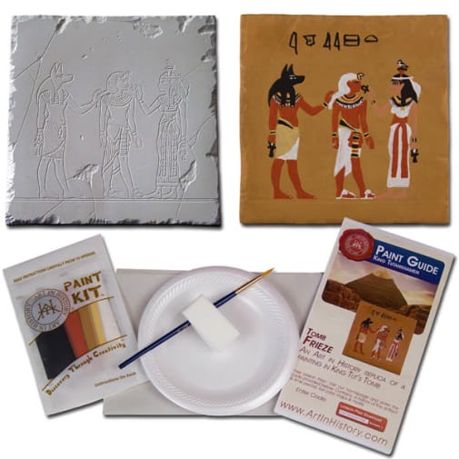 Ancient Egypt - King Tut Tomb Tile (Hands on History Pottery Kits)