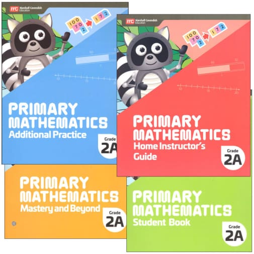 Primary Math 2022 Grade 2A Semester Set
