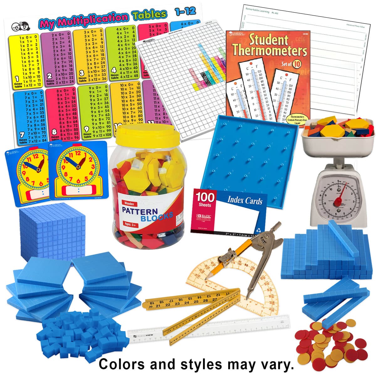 Horizons Grade 5 Manipulative Kit+Wooden P/B
