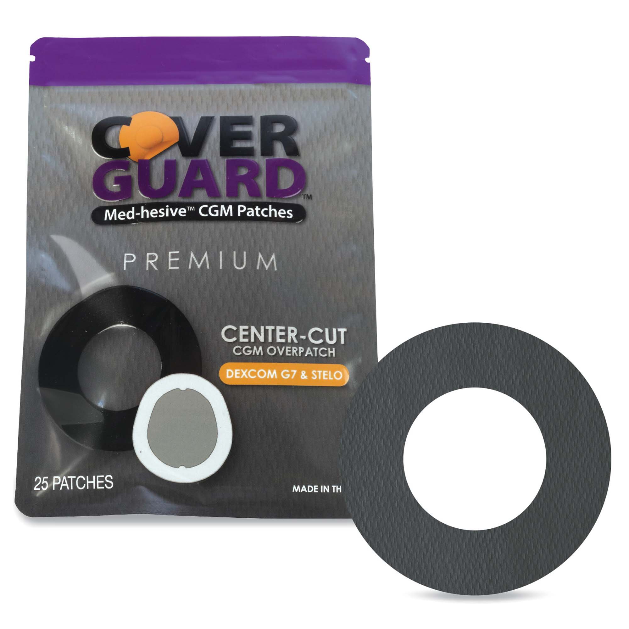 Sensor Overpatch Cover Guard Black For Dexcom G7 MK 1273919