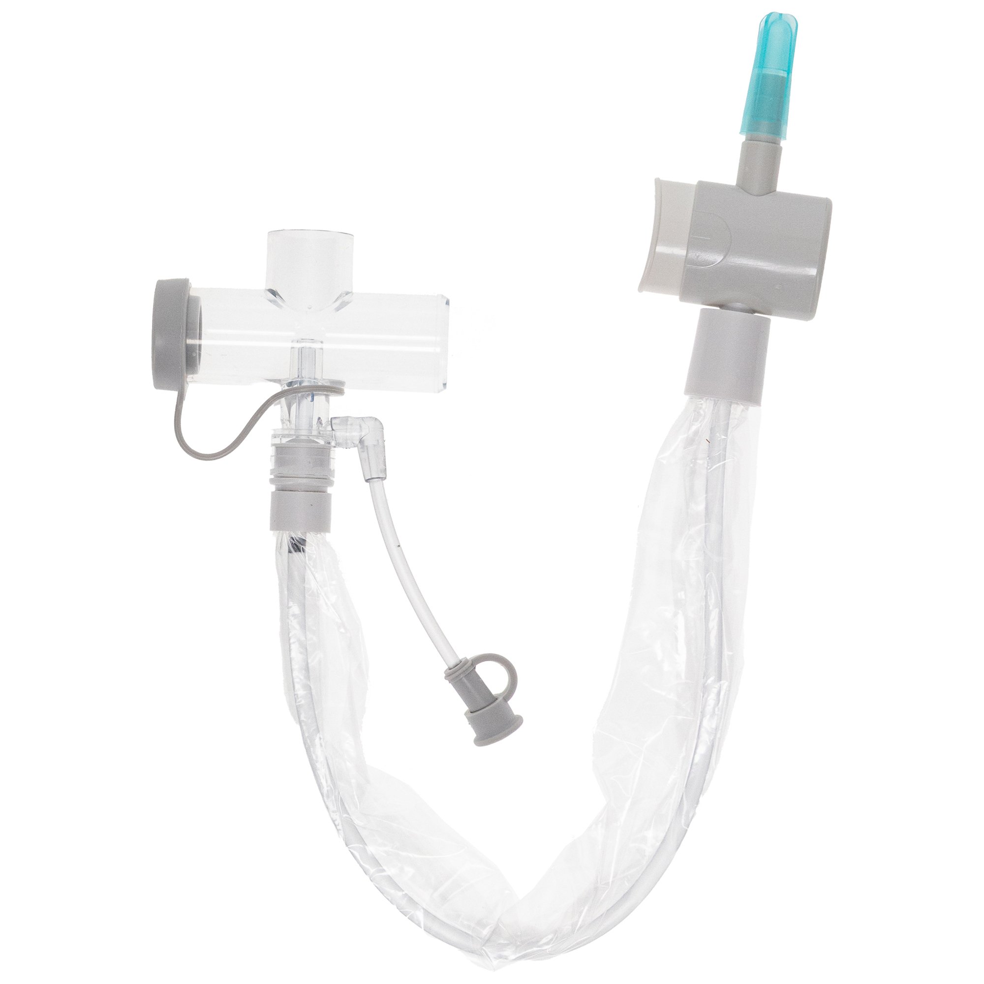 Kimvent T-Piece Style Closed Suction Catheter, Tracheostomy Type, 12 Length MK 292837
