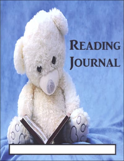 Reading Journal: Teddy Bear (Wide Ruled)