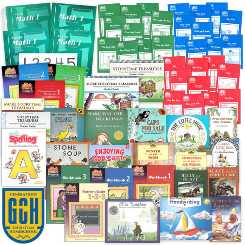 Generations Homeschool Grade 1 Curriculum Package
